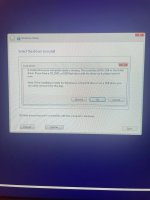 encountered a problem when installing windows | MSI Global English Forum