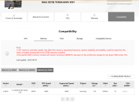 Msi Ram Compatibility Memmory Compatibility - MSI MAG X870E Tomahawk Wifi | MSI Global ...