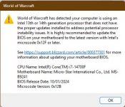 Msi Microcode Update MPG Trident AS 14th - BIOS/UEFI with 0x12F microcode | MSI Global ...