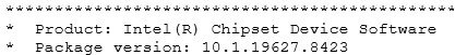 Intel Chipset driver? | MSI Global English Forum